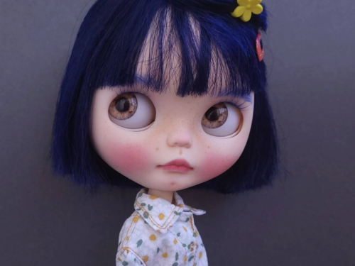Takara Blythe Custom Doll, OOAK Blythe doll Pretty Peony
